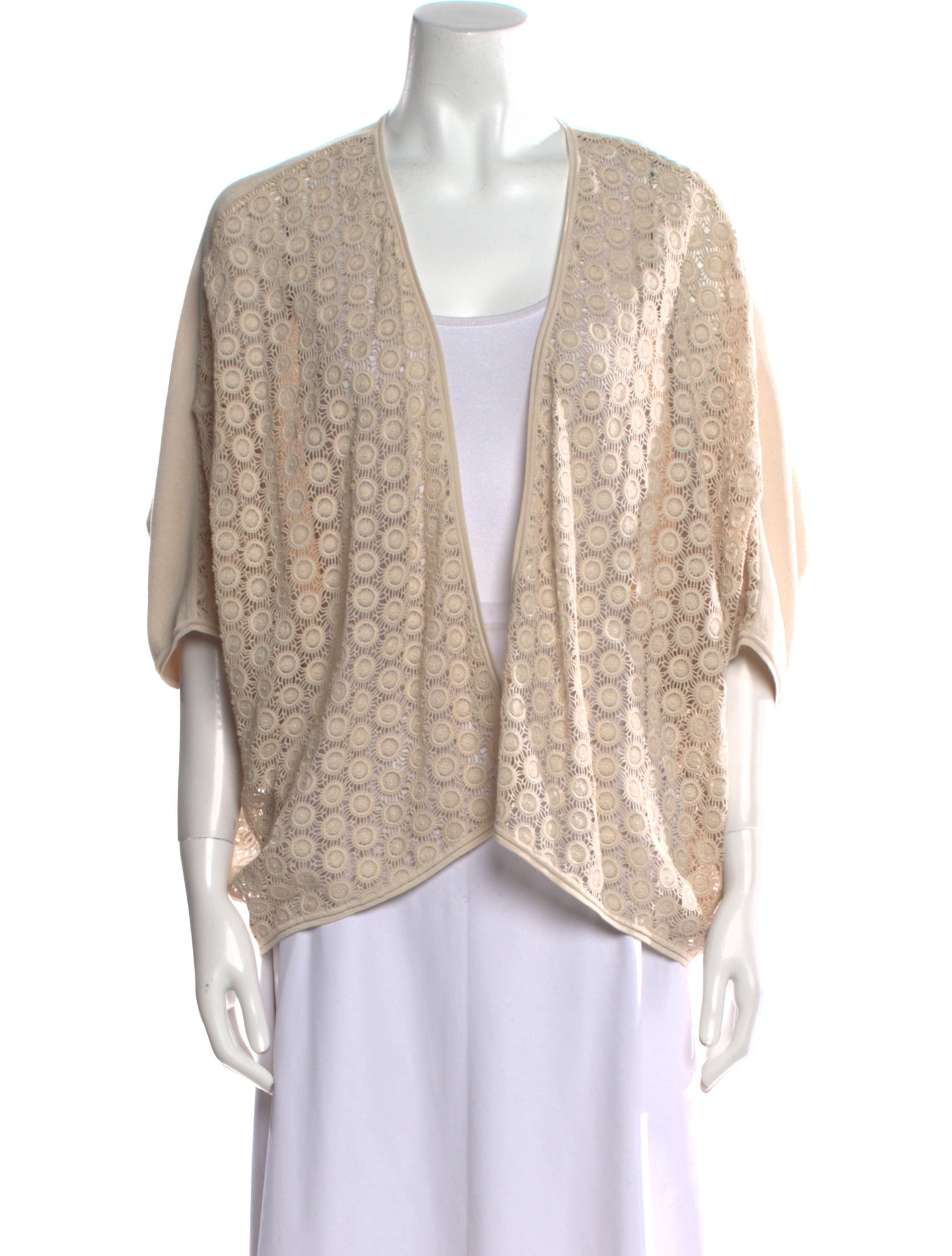 Lafayette 148 Printed V-Neck Sweater