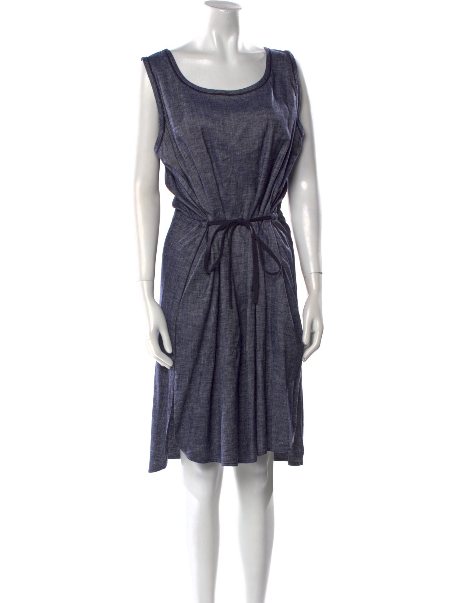 Lafayette 148 Linen Midi Length Dress