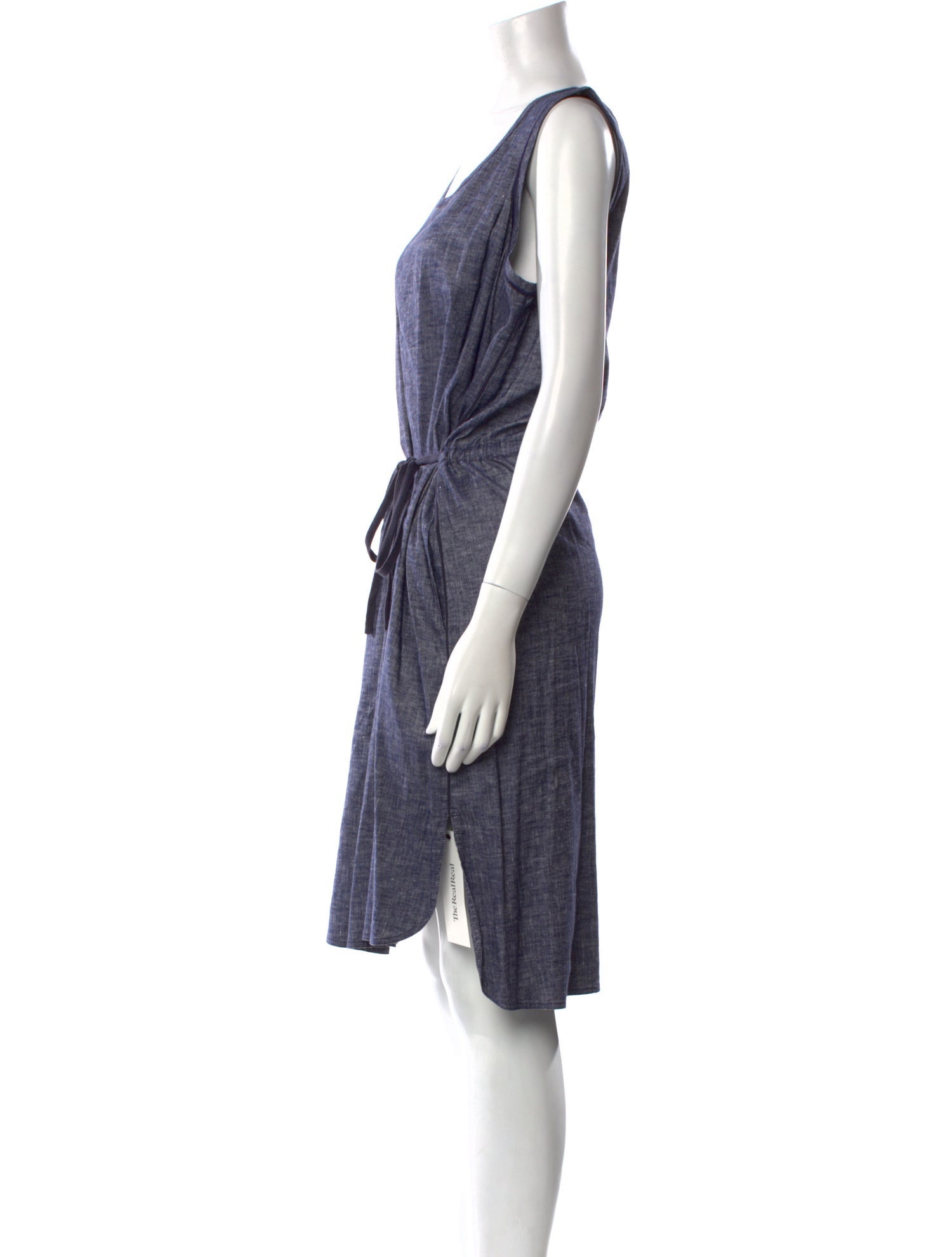 Lafayette 148 Linen Midi Length Dress