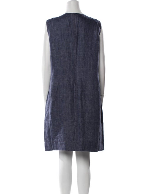 Lafayette 148 Linen Knee-Length Dress