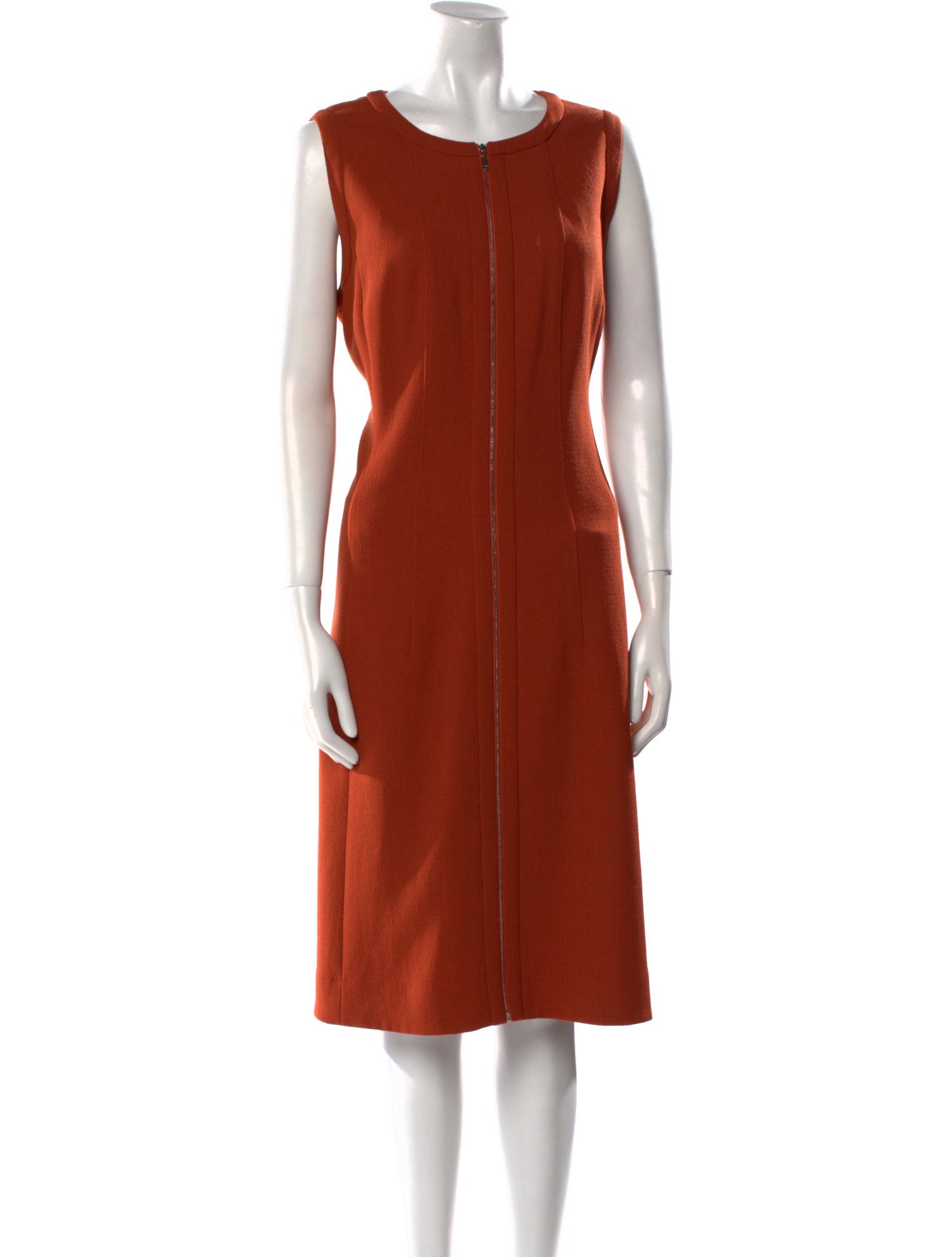 Lafayette 148 Wool Midi Length Dress