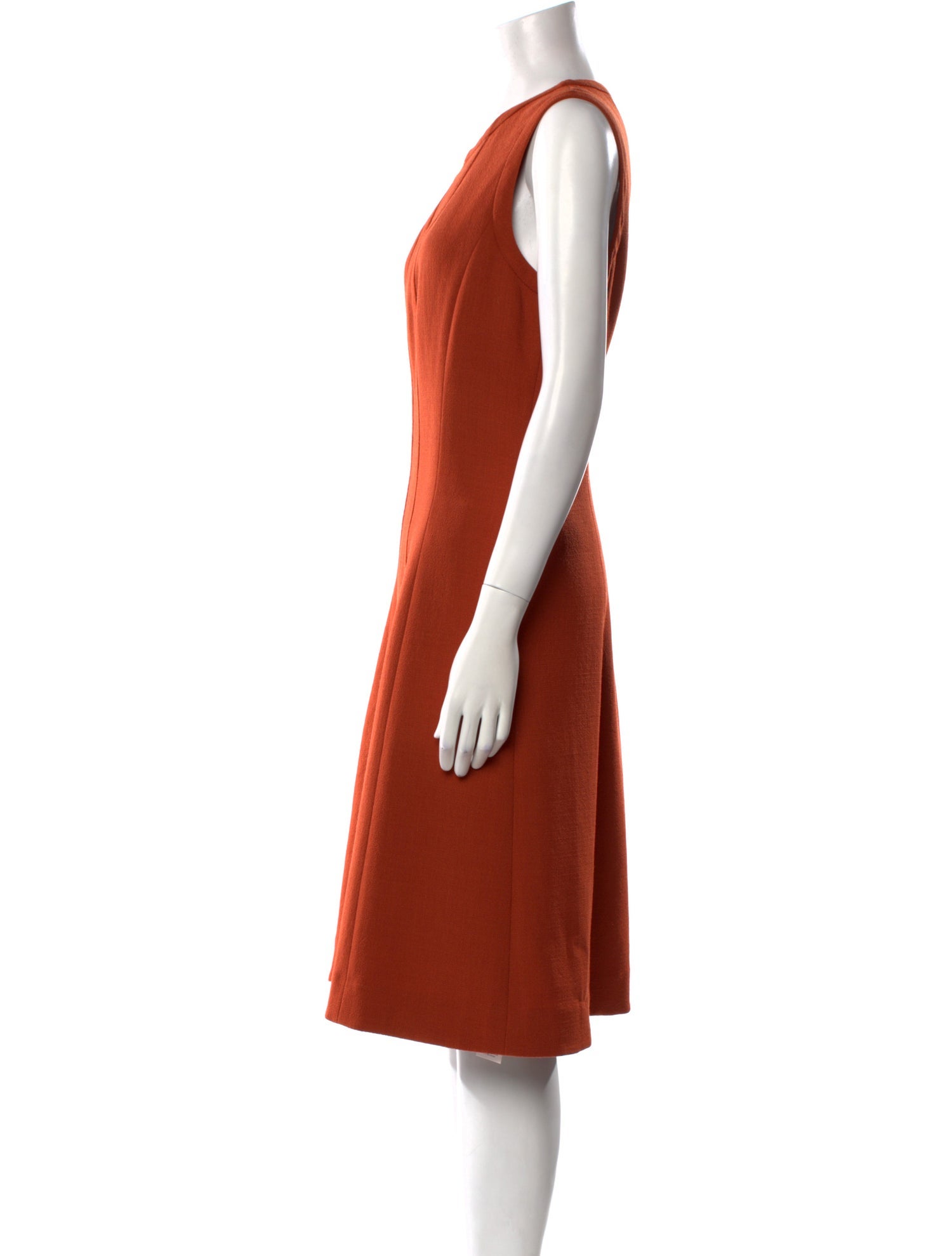 Lafayette 148 Wool Midi Length Dress