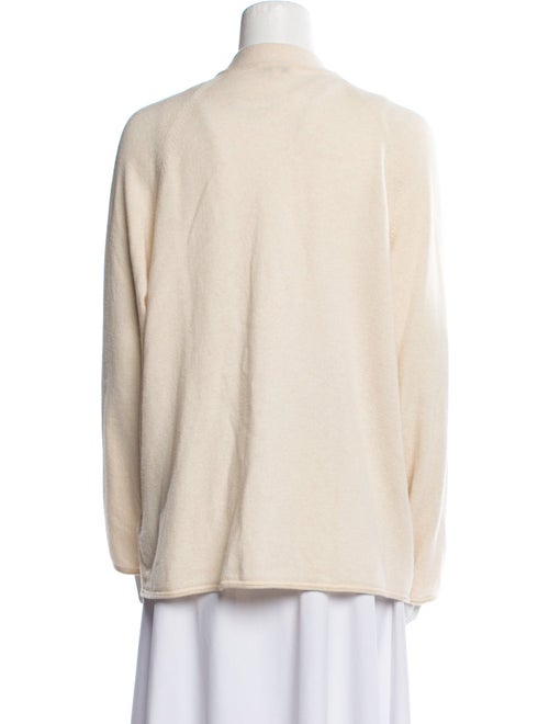 Lafayette 148 Cashmere Plunge Neckline Sweater