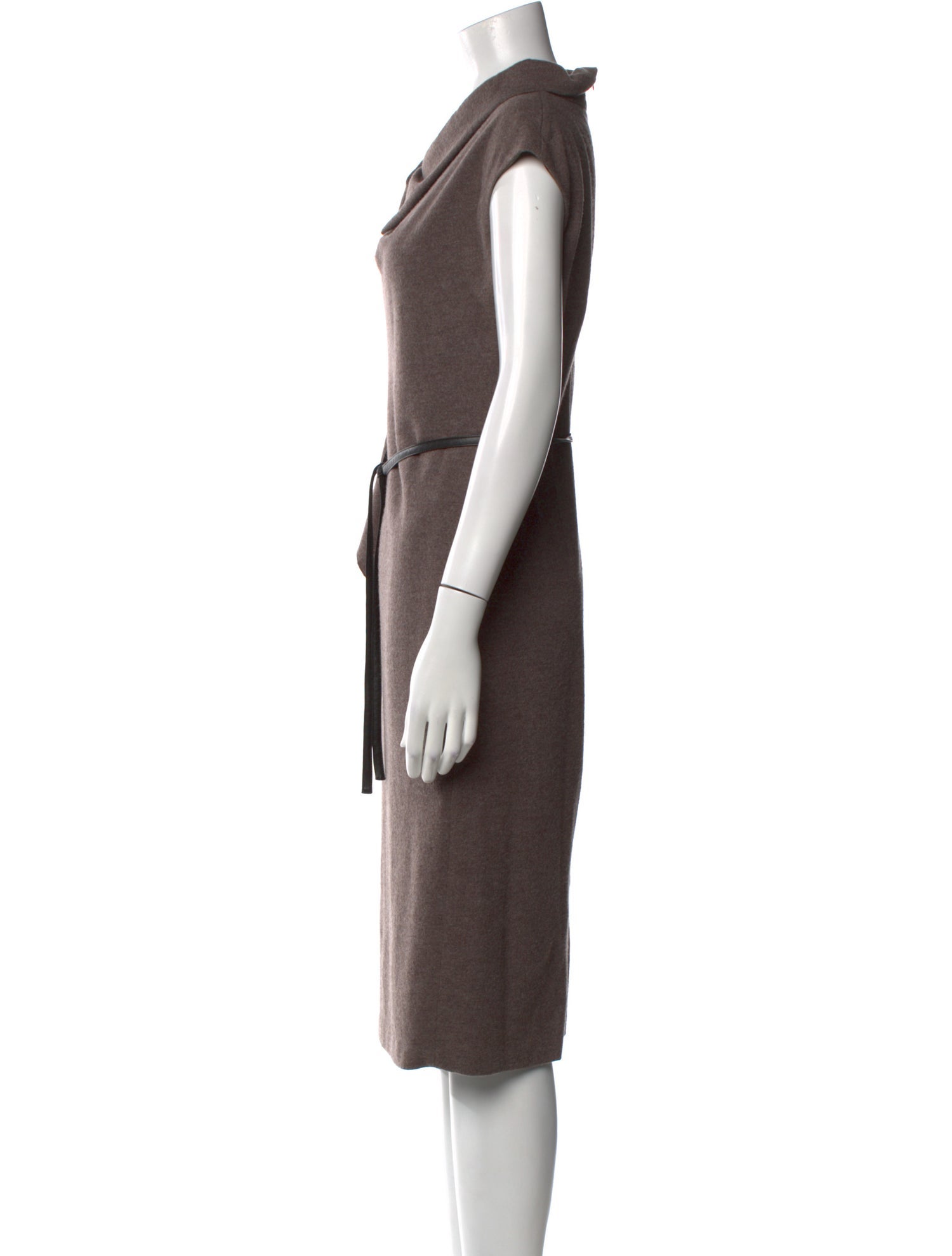 Lafayette 148 Virgin Wool Midi Length Dress
