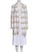 Lafayette 148 Linen Plaid Print Coat