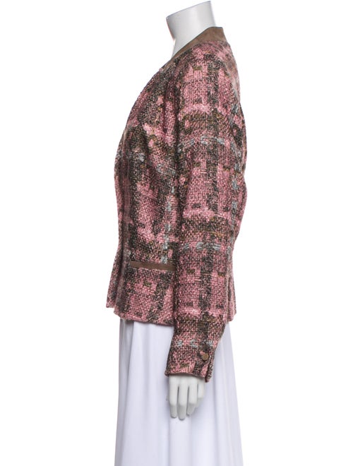 Lafayette 148 Plaid Print Blazer