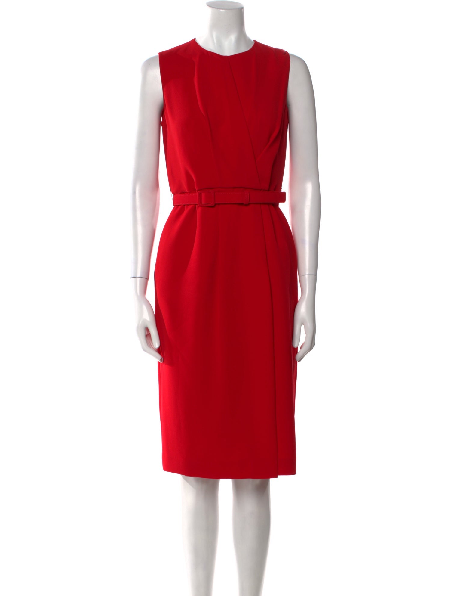 Lafayette 148 Crew Neck Knee-Length Dress