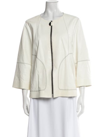 Lafayette 148 Leather Jacket