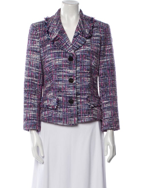 Lafayette 148 Tweed Pattern Blazer