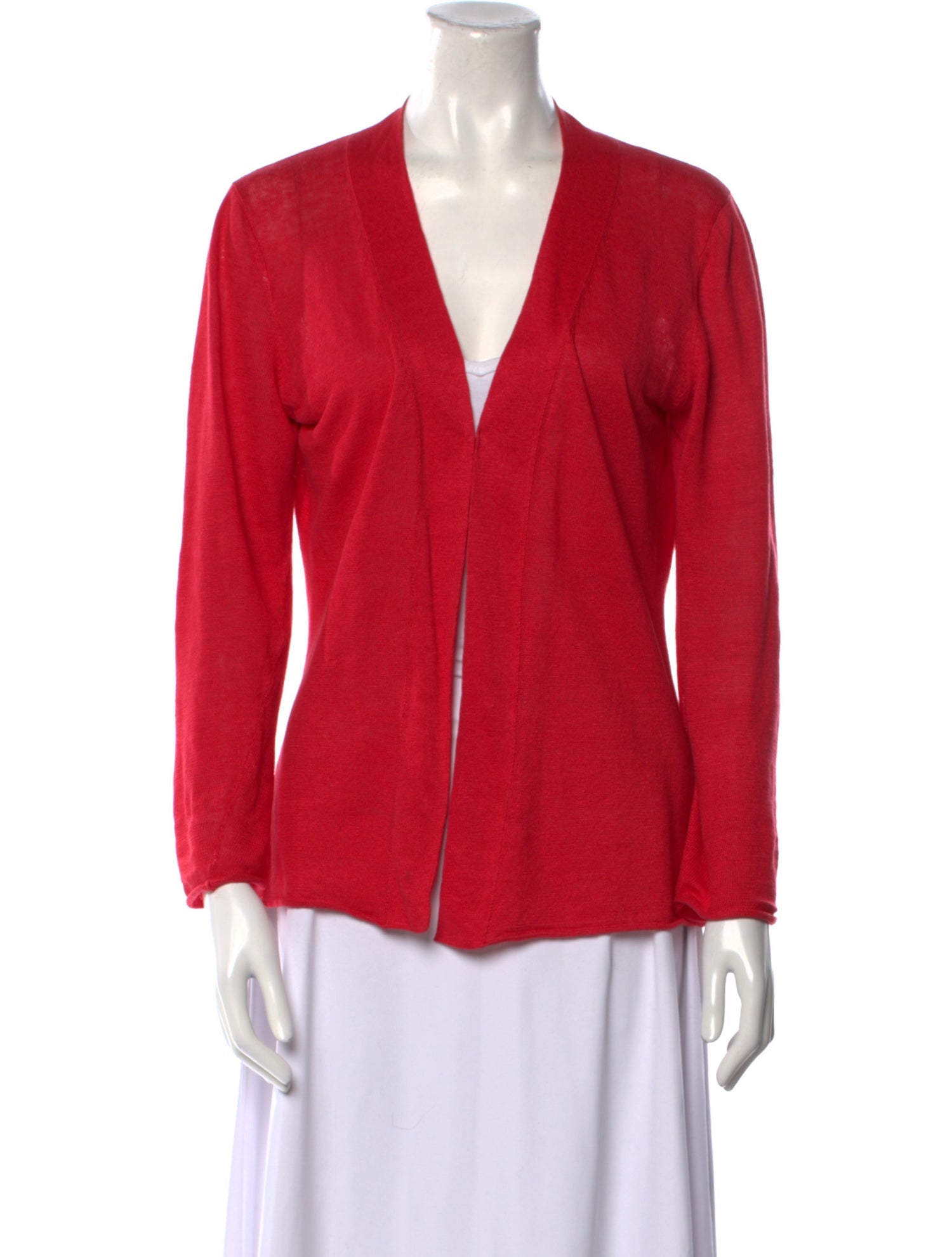 Lafayette 148 Linen V-Neck Sweater