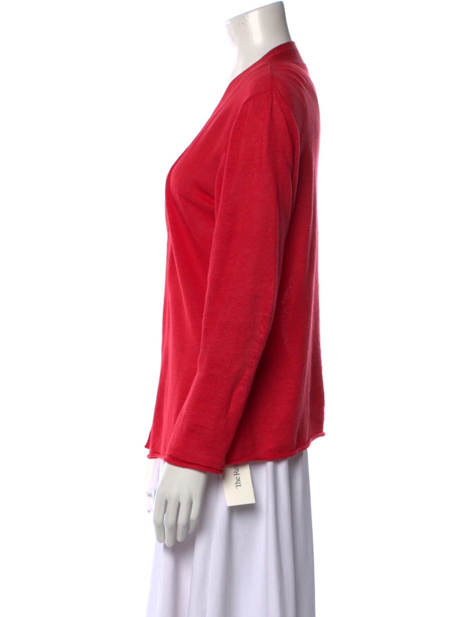 Lafayette 148 Linen V-Neck Sweater