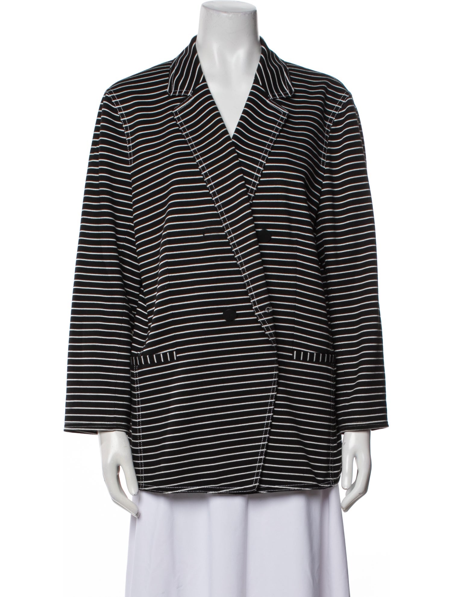 Lafayette 148 Striped Blazer