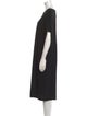 Lafayette 148 Bateau Neckline Midi Length Dress