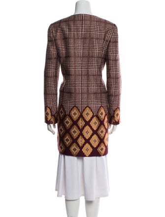 Lafayette 148 Wool Printed Jacket