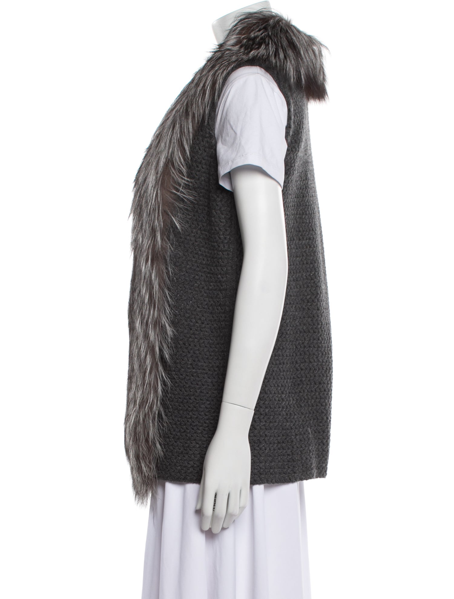 Lafayette 148 Cashmere Open Front Sweater w/ Tags