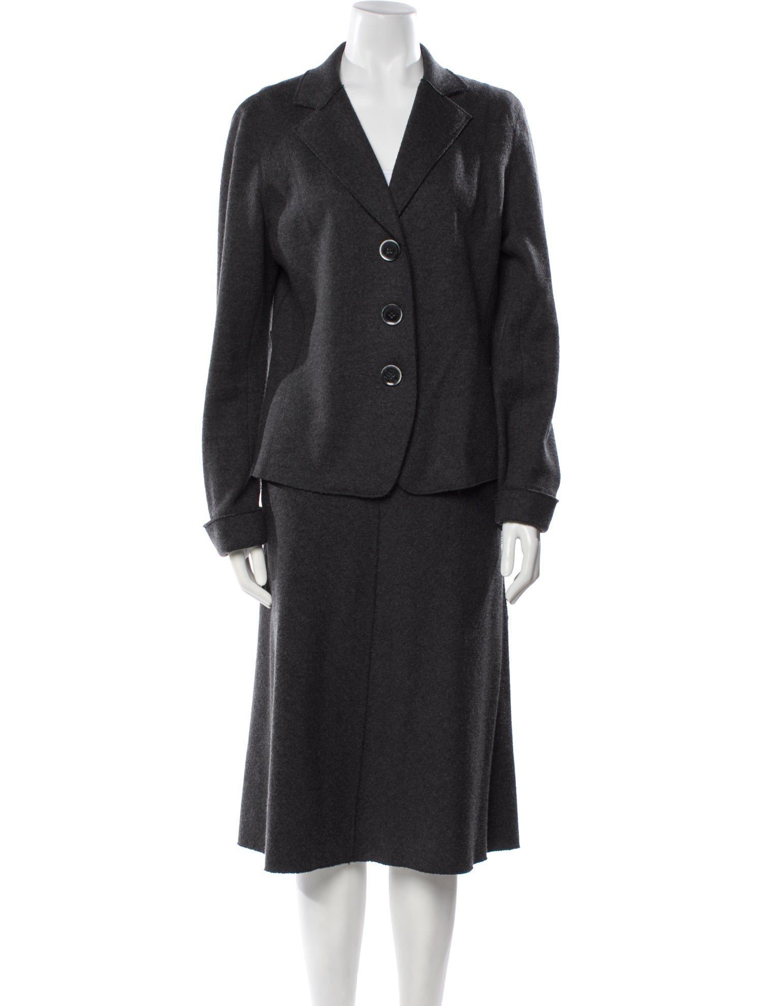 Lafayette 148 Wool Skirt Suit