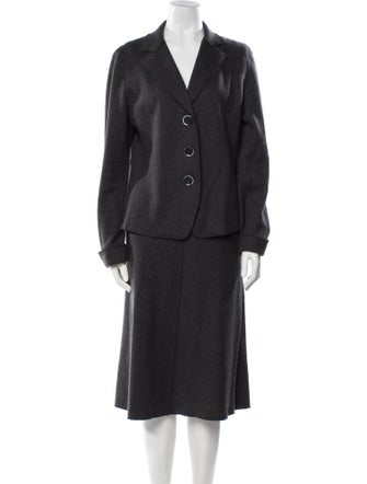 Lafayette 148 Wool Skirt Suit