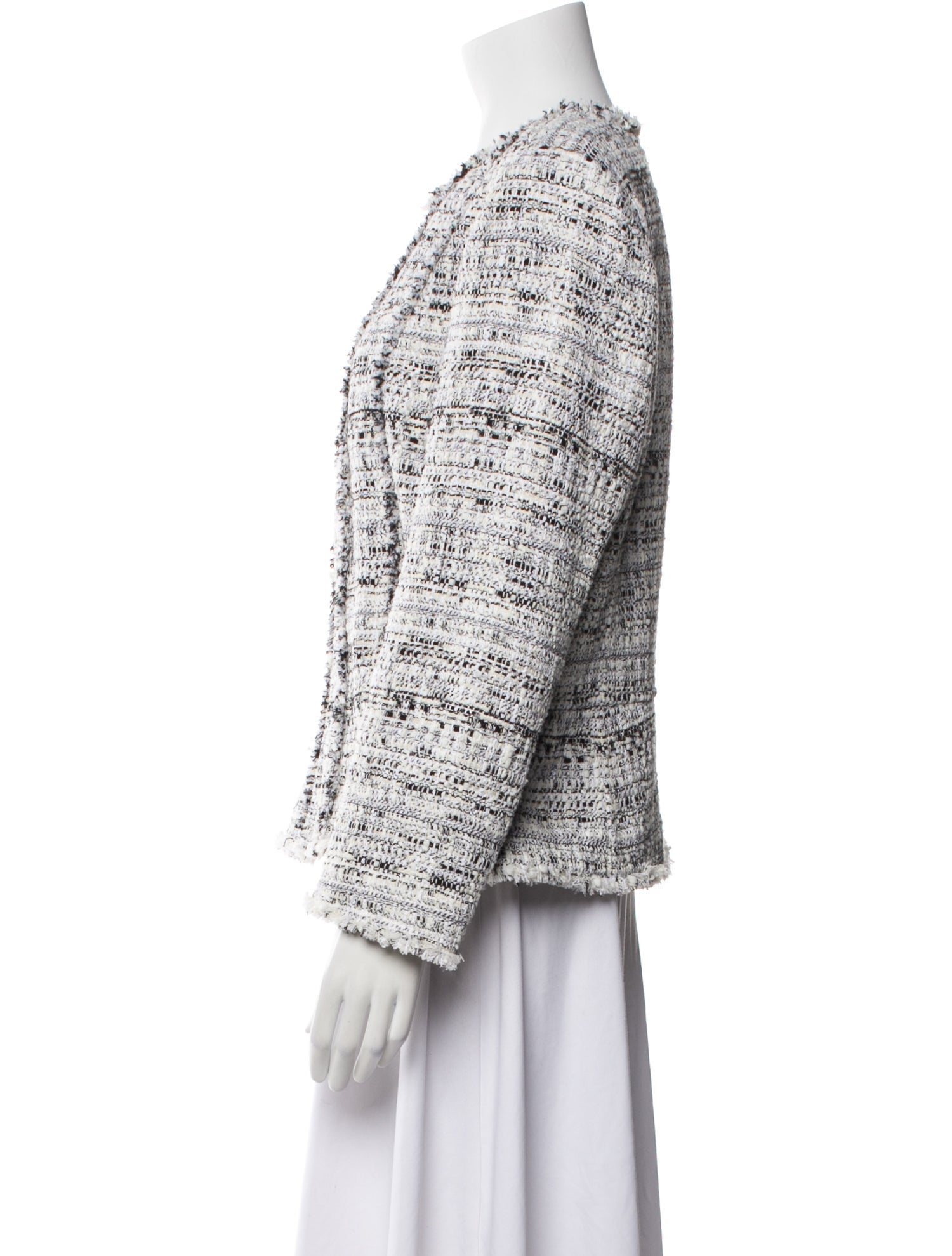 Lafayette 148 Tweed Pattern Evening Jacket