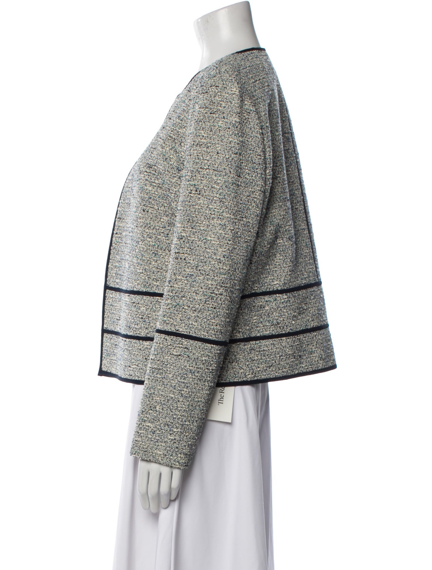 Lafayette 148 Tweed Pattern Evening Jacket