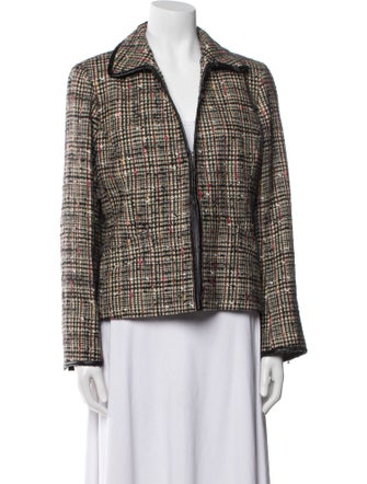 Lafayette 148 Tweed Pattern Blazer