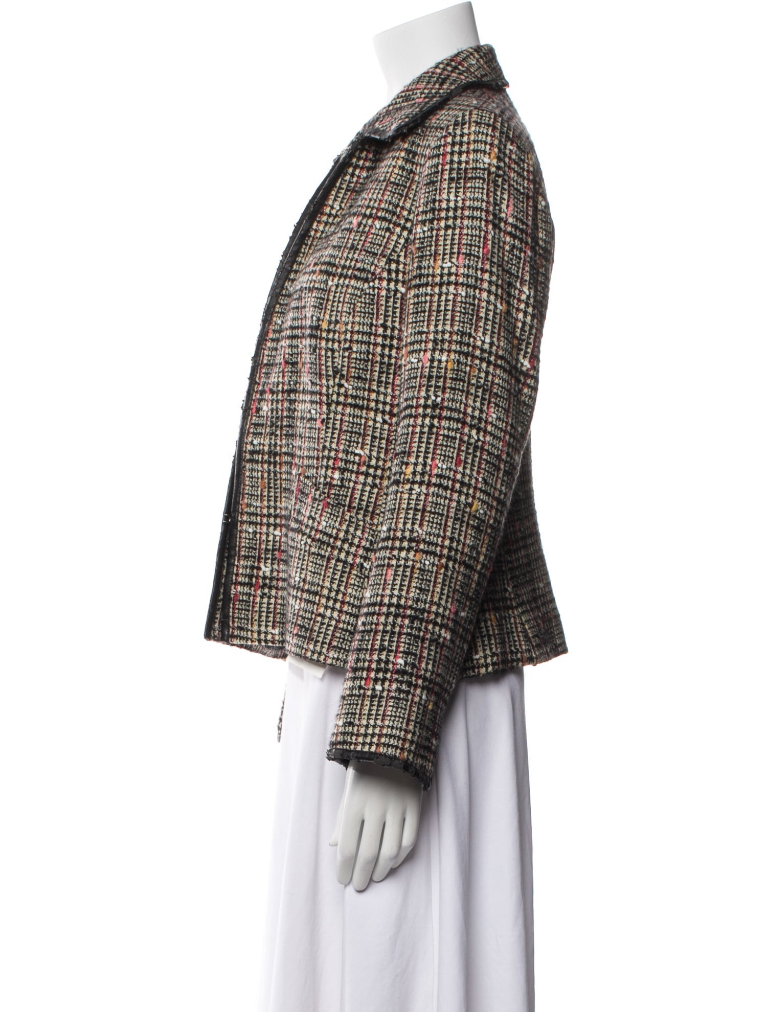 Lafayette 148 Tweed Pattern Blazer