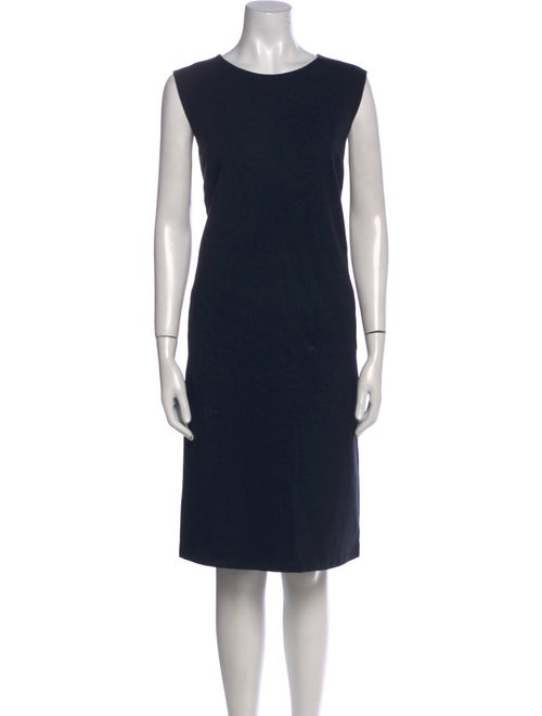 Lafayette 148 Crew Neck Knee-Length Dress