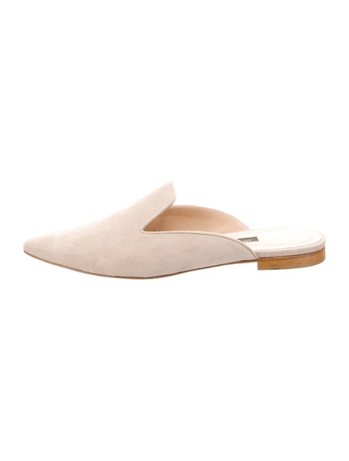 Lafayette 148 Suede Mules