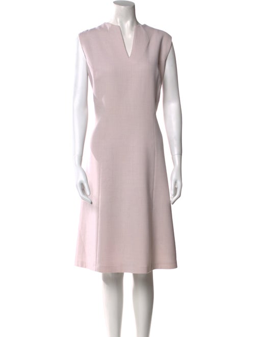 Lafayette 148 Wool Knee-Length Dress