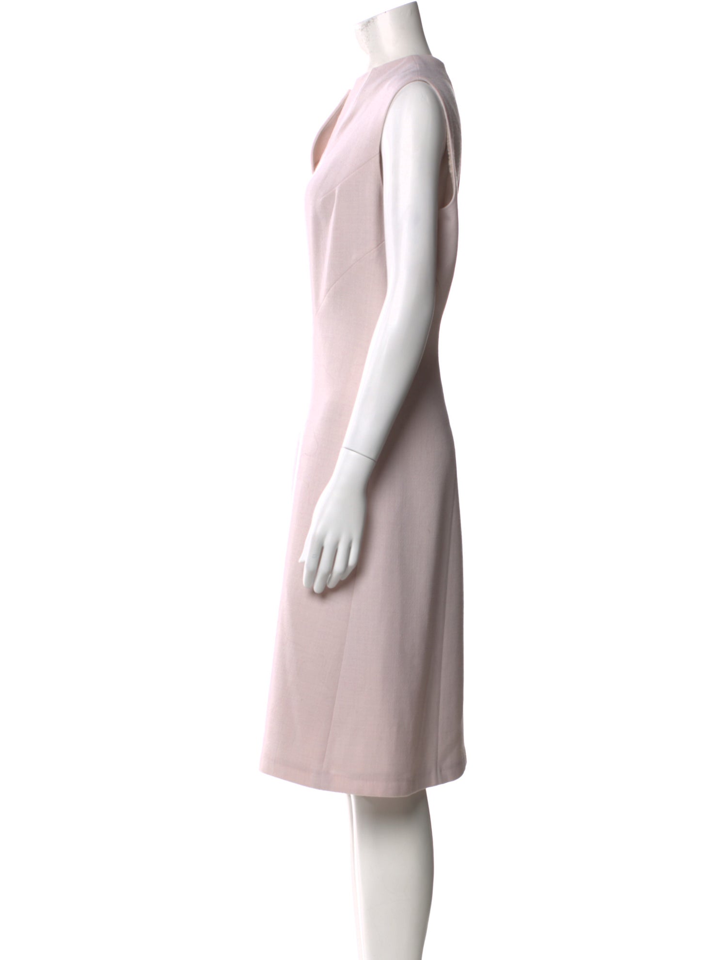 Lafayette 148 Wool Knee-Length Dress