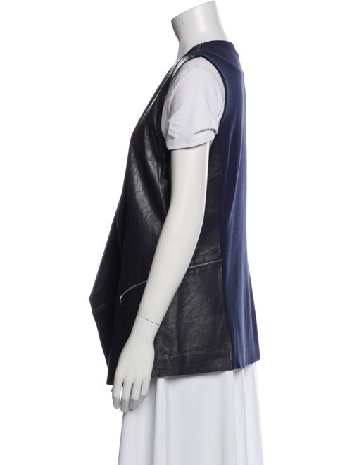 Lafayette 148 Leather Vest
