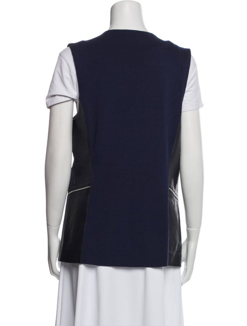 Lafayette 148 Leather Vest