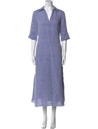 Lafayette 148 Linen Long Dress
