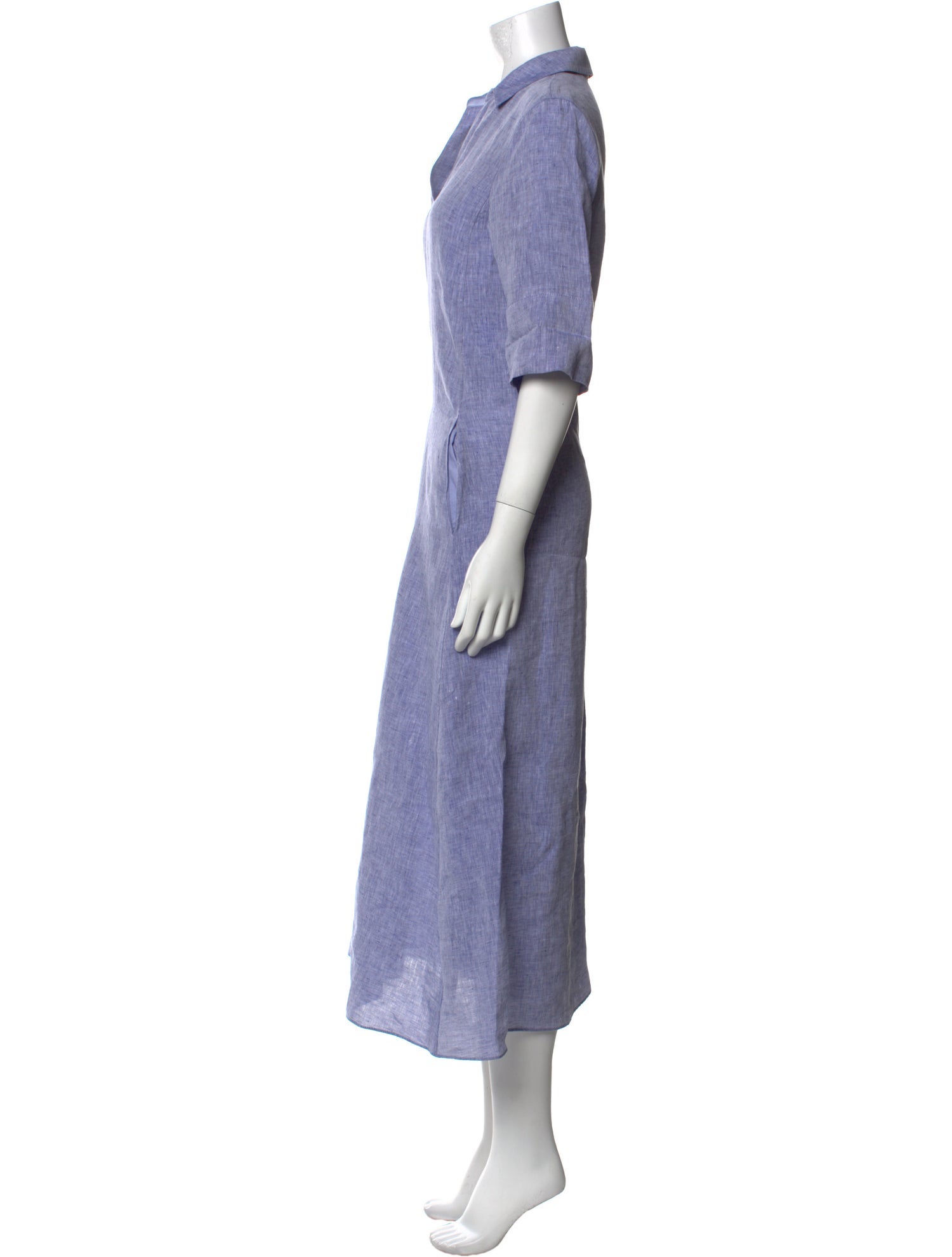Lafayette 148 Linen Long Dress