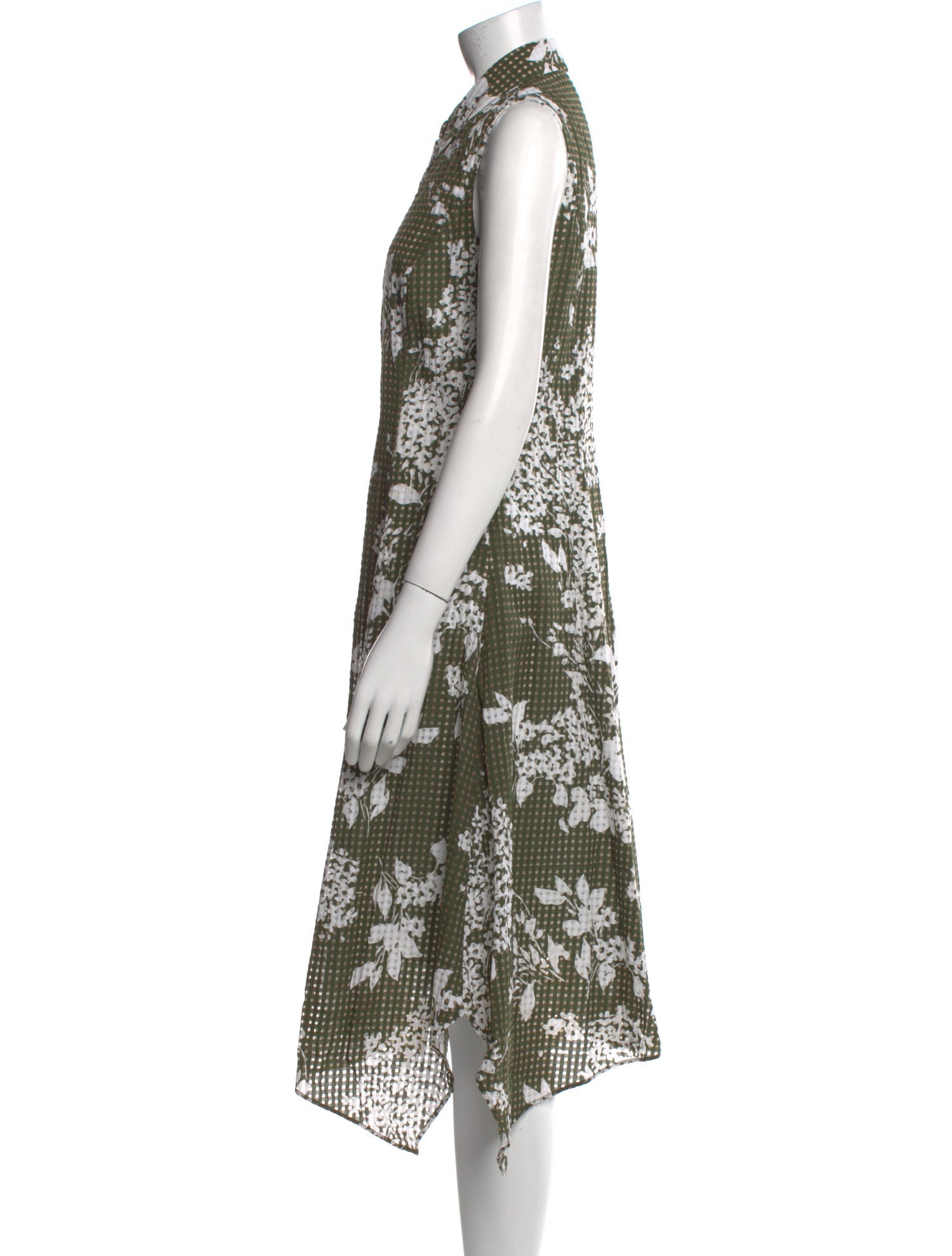 Lafayette 148 Printed Knee-Length Dress