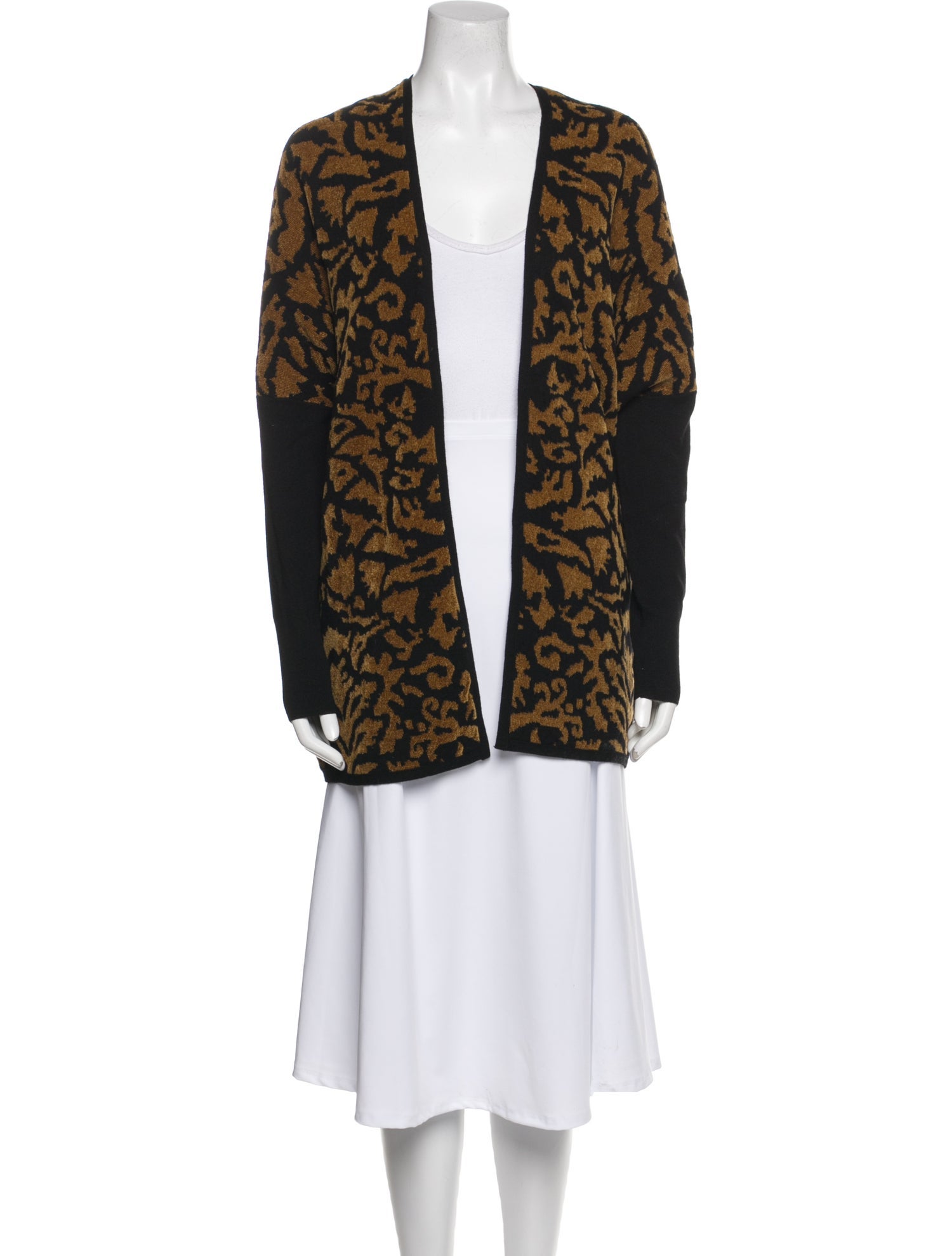 Lafayette 148 Wool Printed Sweater