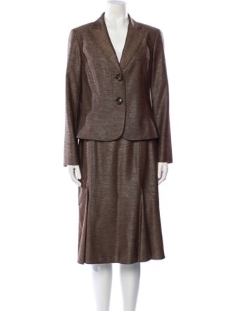 Lafayette 148 Virgin Wool Skirt Set