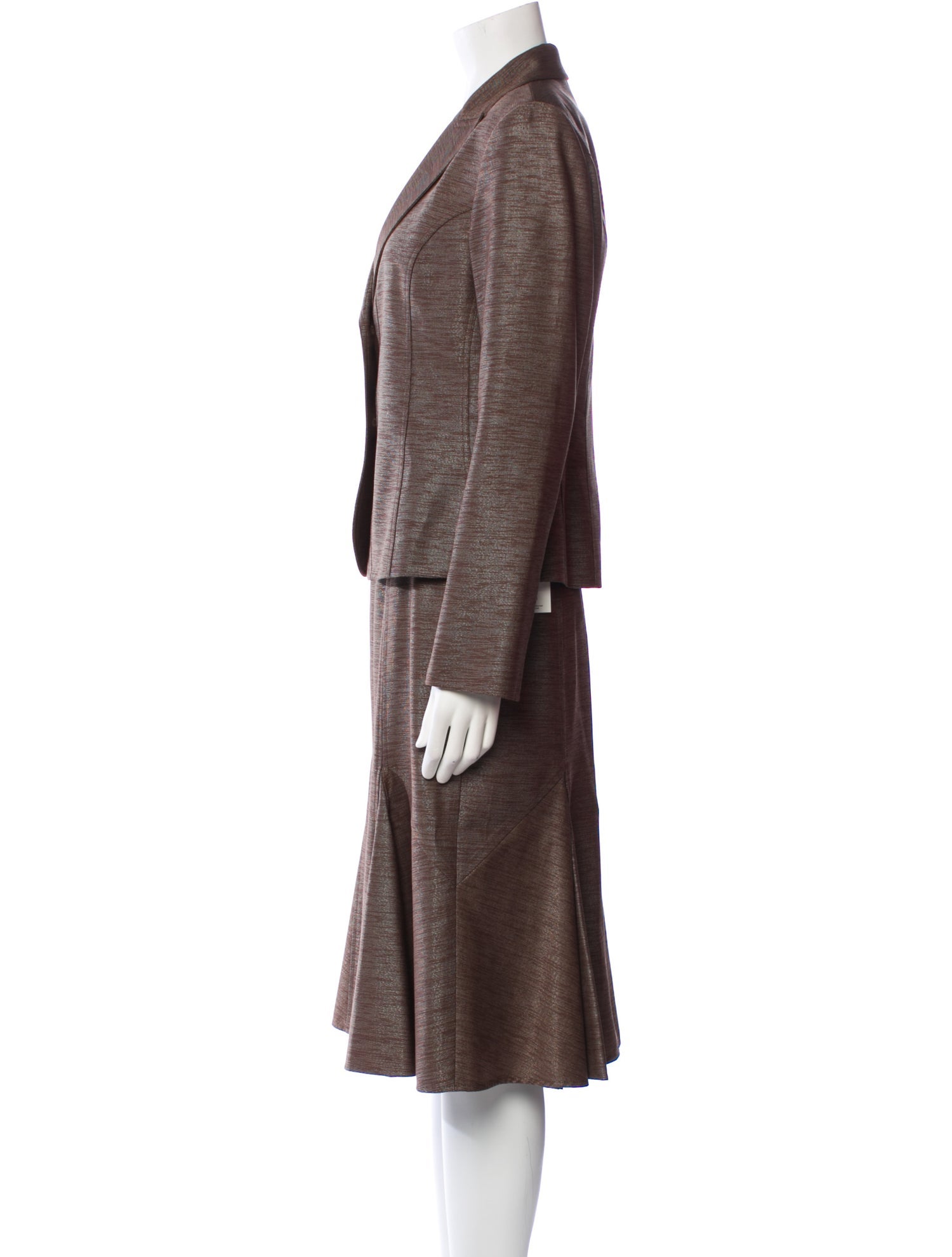 Lafayette 148 Virgin Wool Skirt Set