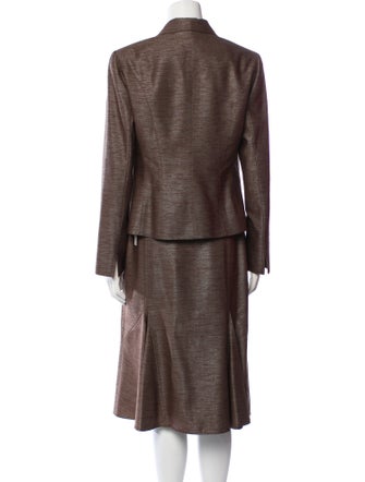 Lafayette 148 Virgin Wool Skirt Set