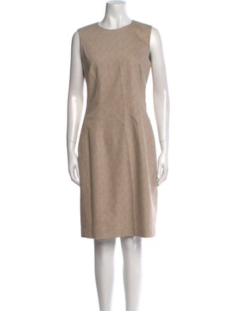 Lafayette 148 Wool Knee-Length Dress