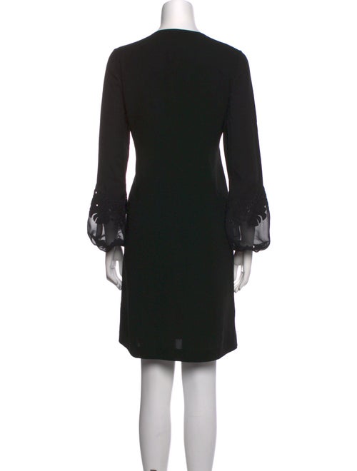 Lafayette 148 V-Neck Knee-Length Dress