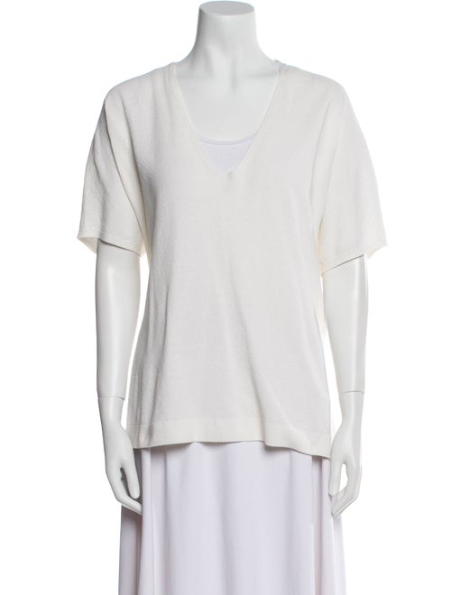 Lafayette 148 V-Neck Sweater