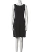 Lafayette 148 Bateau Neckline Mini Dress