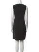 Lafayette 148 Bateau Neckline Mini Dress