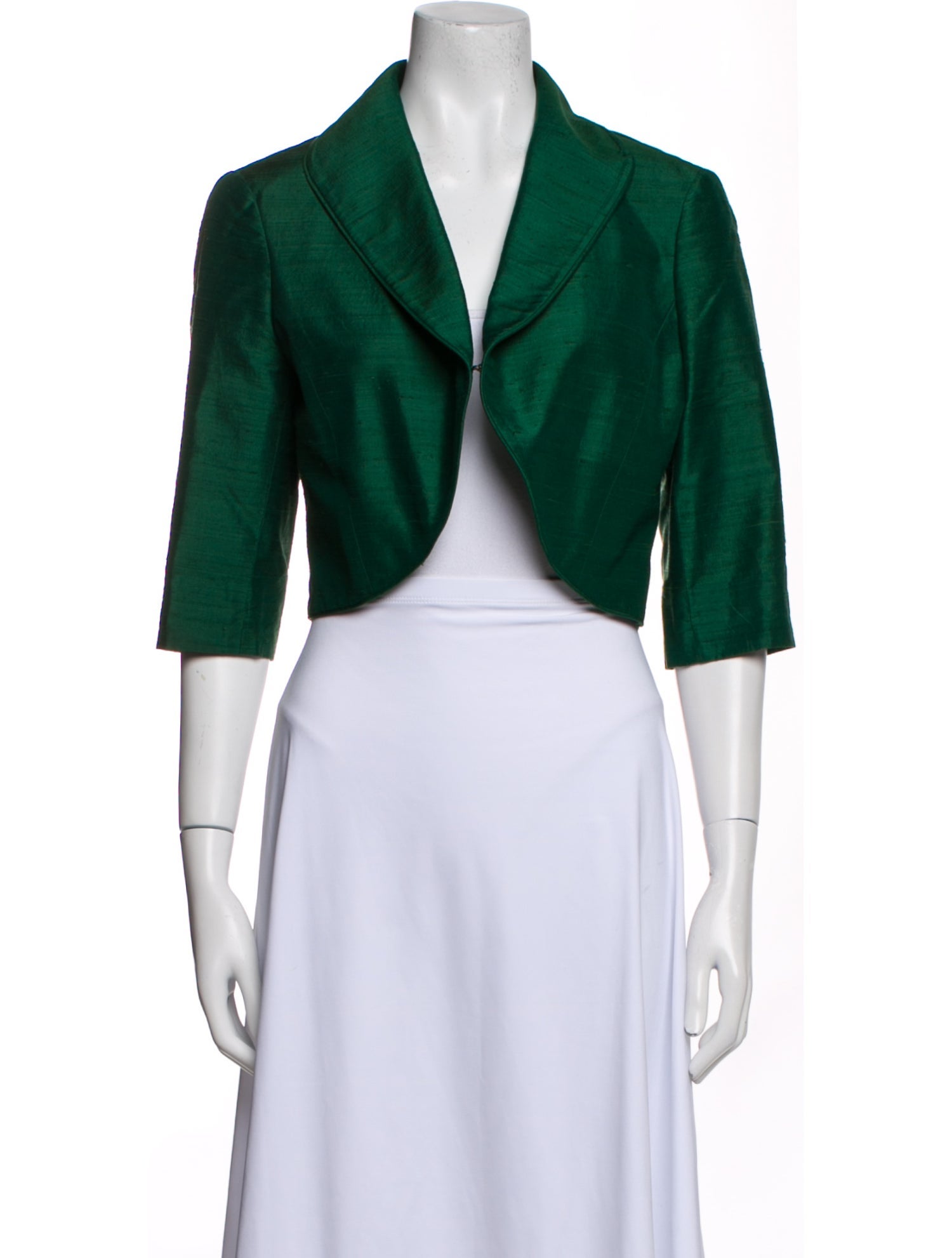 Lafayette 148 Silk Bolero