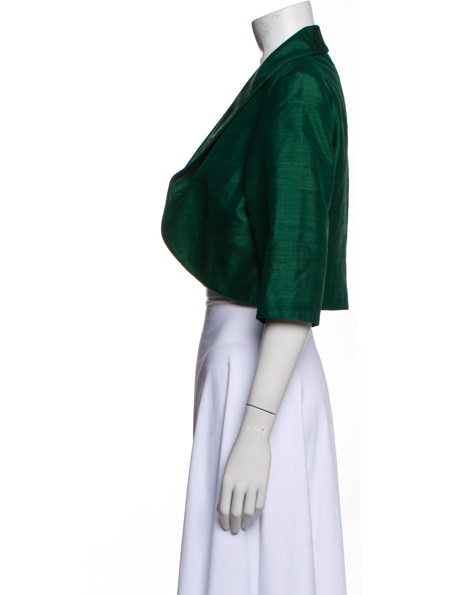 Lafayette 148 Silk Bolero