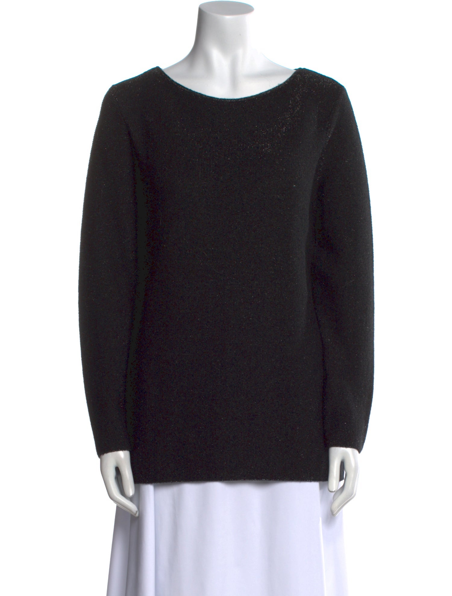 Lafayette 148 Cashmere Bateau Neckline Sweater
