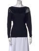 Lafayette 148 Cashmere Bateau Neckline Sweater