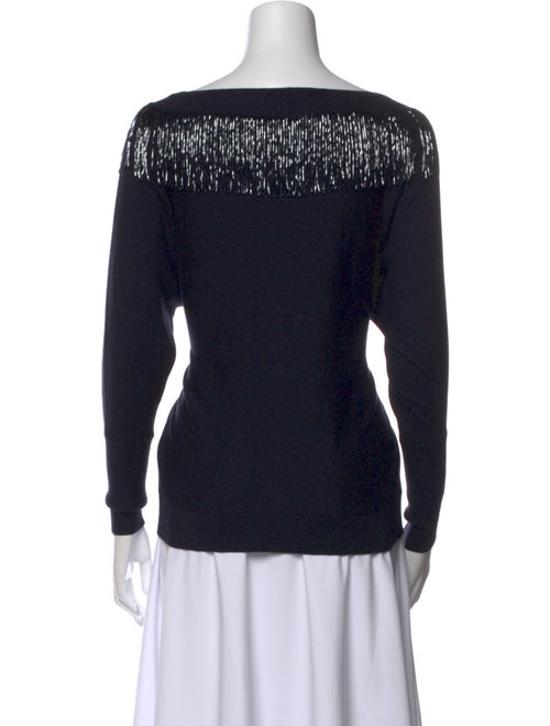 Lafayette 148 Cashmere Bateau Neckline Sweater