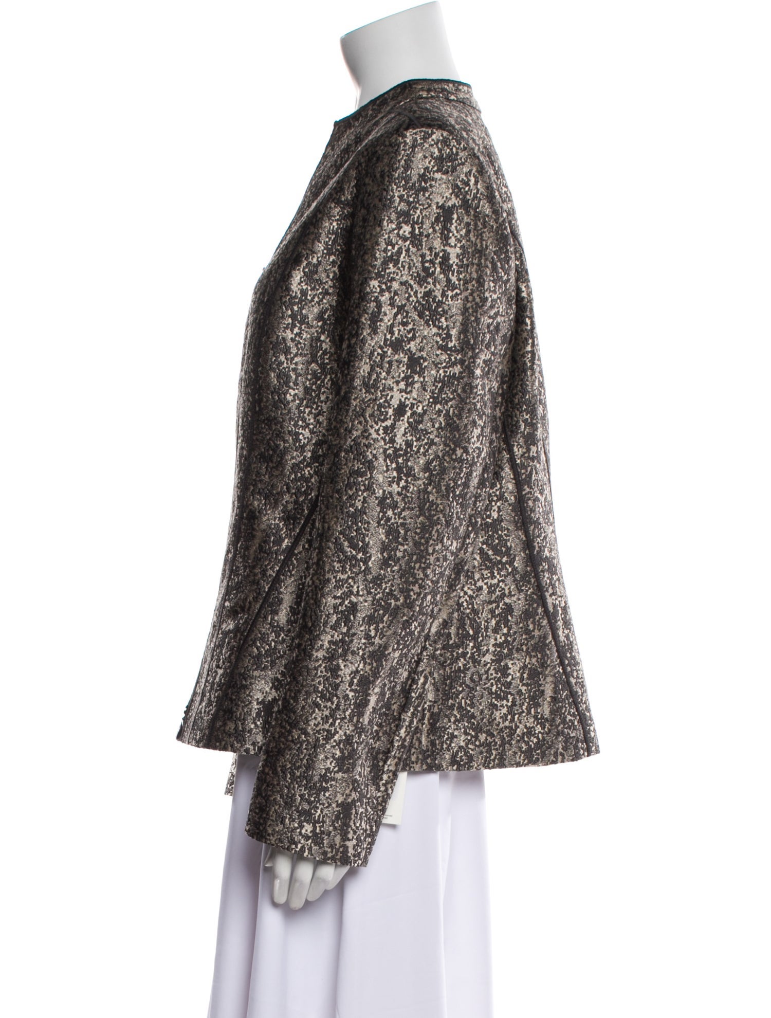 Lafayette 148 Tweed Pattern Evening Jacket