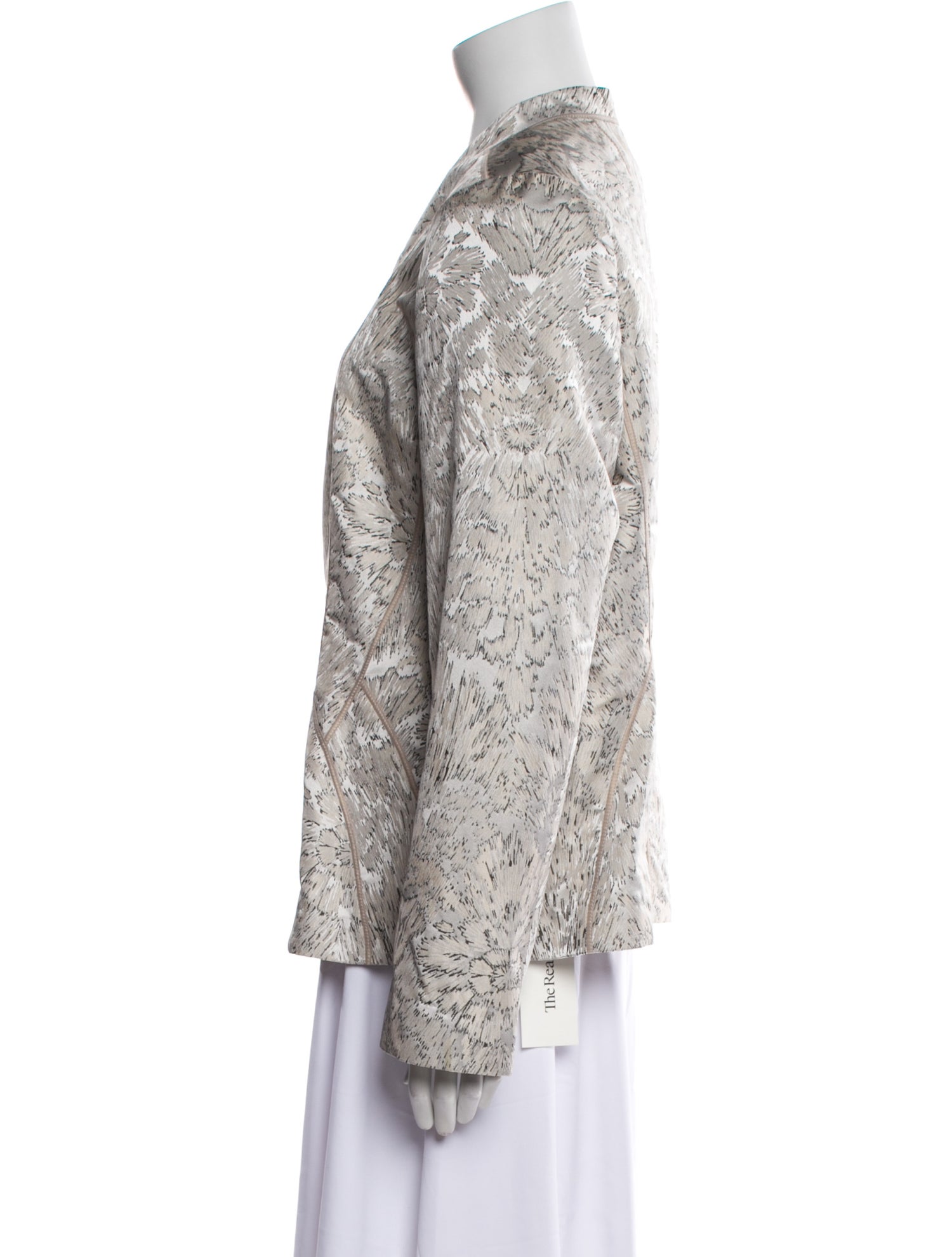 Lafayette 148 Tweed Pattern Evening Jacket